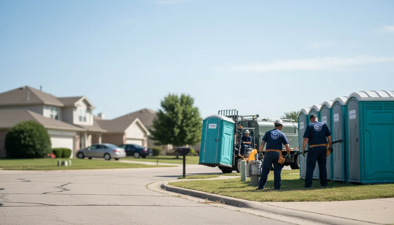 Porta Potty Rental in Pontiac, MO near me
